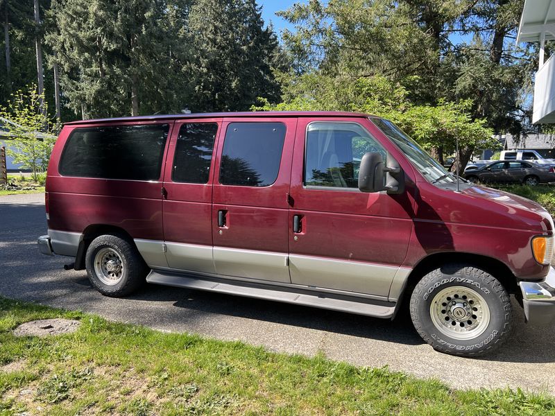 Picture 3/12 of a 2003 Ford e-150 econoline converted camper van for sale in Olympia, Washington