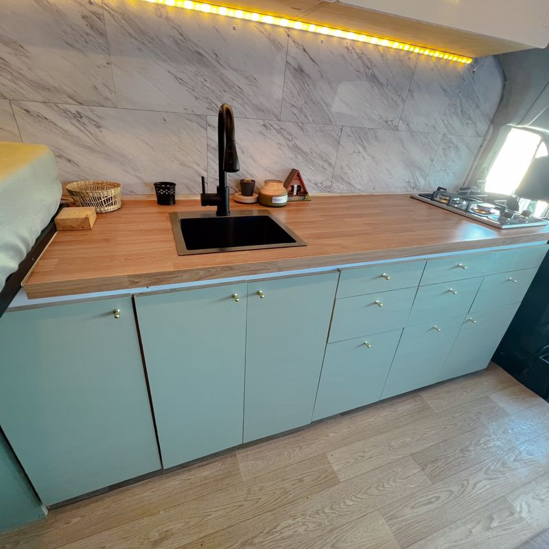 Picture 3/11 of a Ford Transit 250 - Off-Grid Ready Camper - High Roof Ext for sale in Sacramento, California