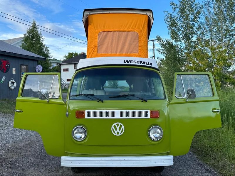 Picture 1/10 of a 1977 VW Westfalia Camper Van for sale in Bozeman, Montana