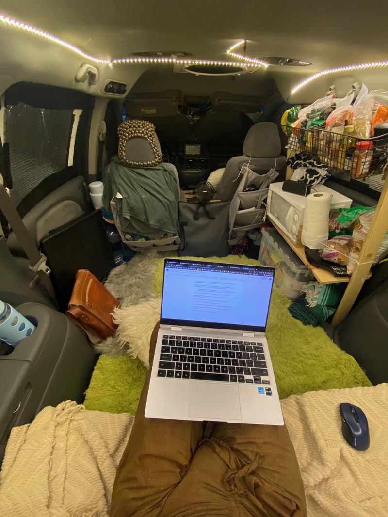 Picture 3/9 of a Honda Odyssey 2007 Camper Conversion for sale in Los Angeles, California