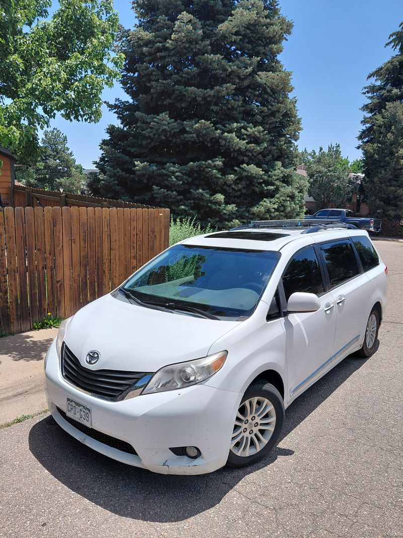 Picture 1/10 of a 2013 Toyota Sienna FWD Camper for sale in Boulder, Colorado