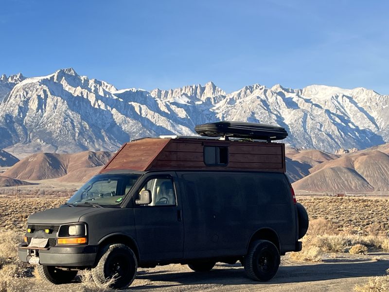 Picture 1/20 of a Custom AWD cabin campervan for sale in Truckee, California