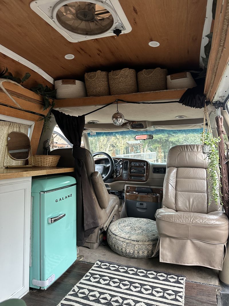 Picture 2/8 of a 2000 GMC Savana Boho Camper Van 🌻 for sale in Golden, Colorado