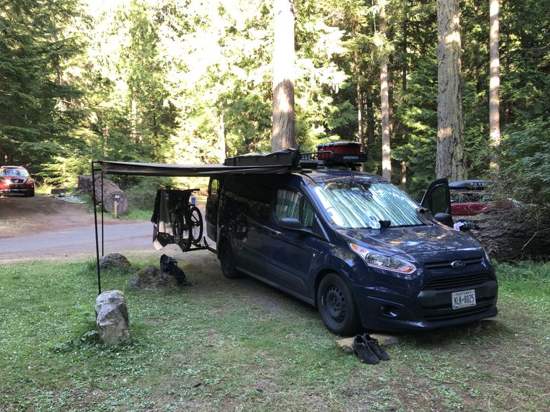 Picture 1/6 of a Custom stealth Ford Transit Connect camper van  for sale in Carmel, New York