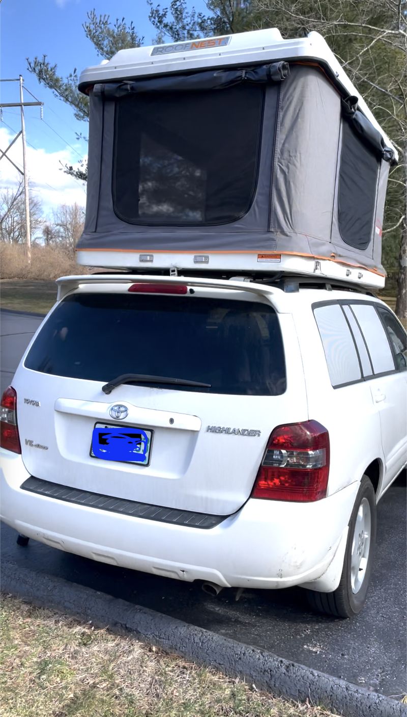 Toyota highlander discount roof top tent