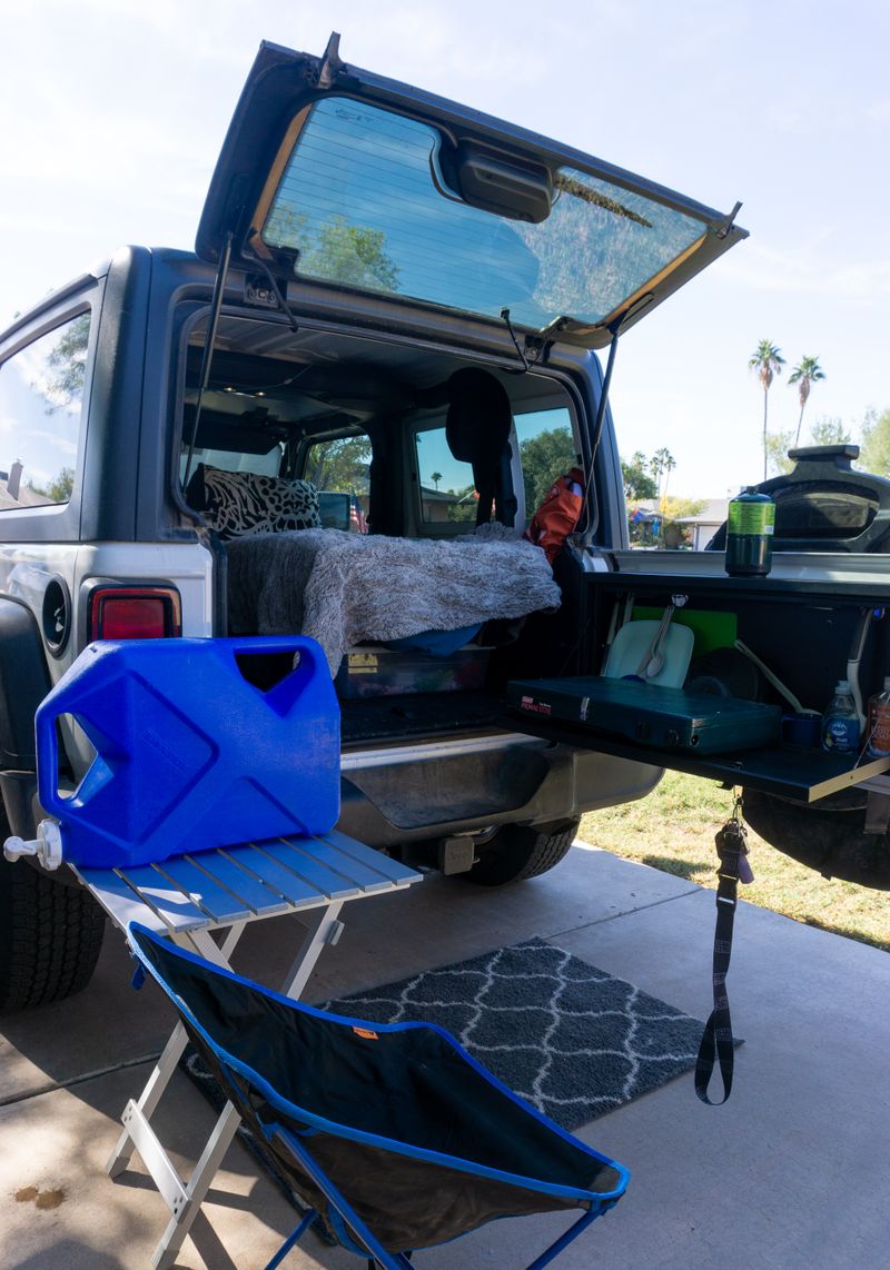 Picture 5/11 of a * PRICE DROP* 2019 Jeep Wrangler Camper Conversion for sale in Tempe, Arizona