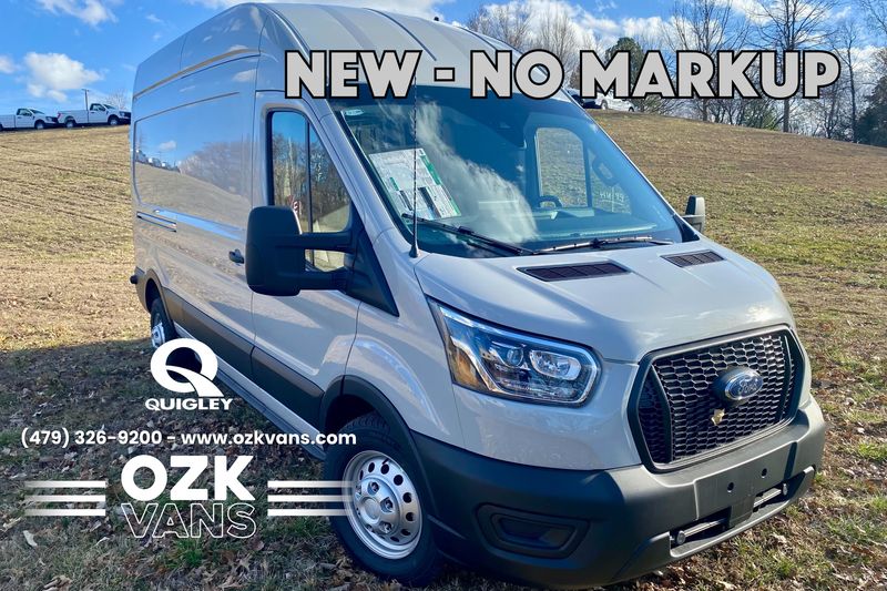 Picture 1/5 of a 2023 NEW Avalanche Gray AWD Ford Transit 250 High-Roof for sale in Fayetteville, Arkansas