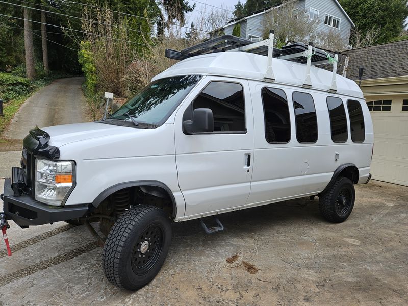 Picture 1/20 of a 2009 Ford Econoline E350 4X4 4wd Van Quigley 103K miles for sale in Seattle, Washington