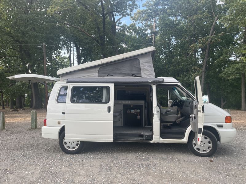 Picture 1/18 of a 2001 Volkswagon Eurovan Full Camper/Pop Top for sale in Richmond, Virginia