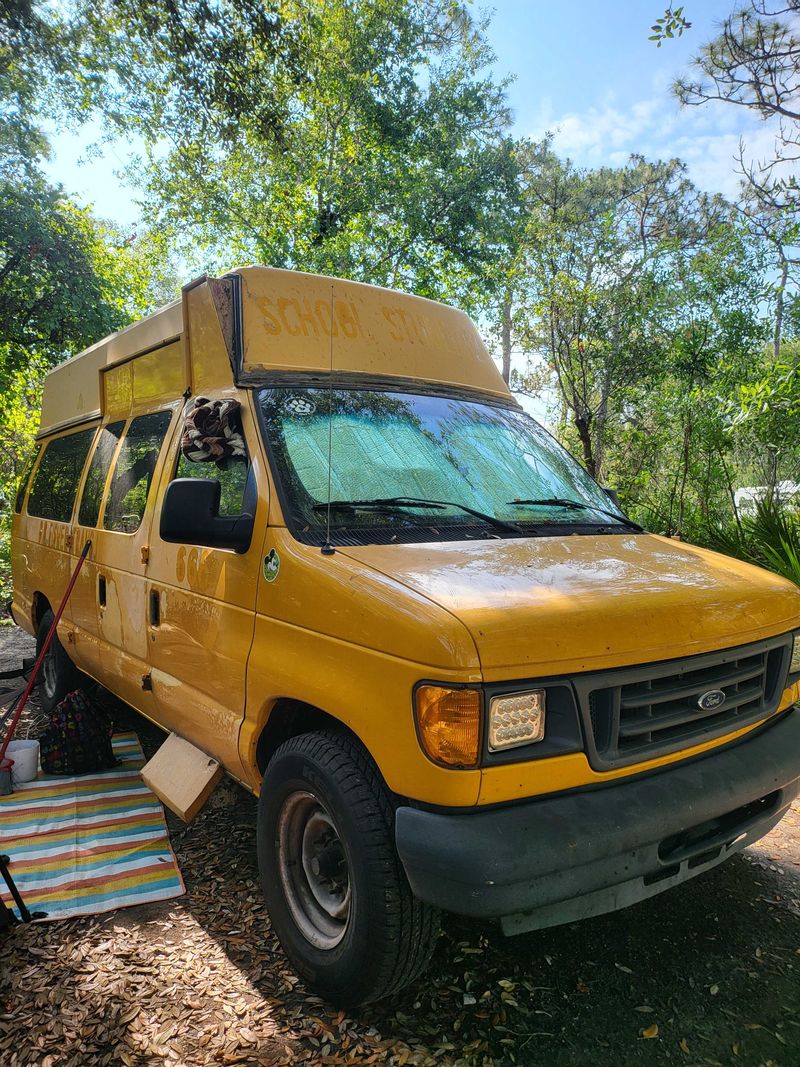 Picture 2/5 of a 2004 Ford E-350 Hightop Camper Conversion for sale in Milford, Delaware